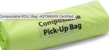 What is a compostable dog poop bag?